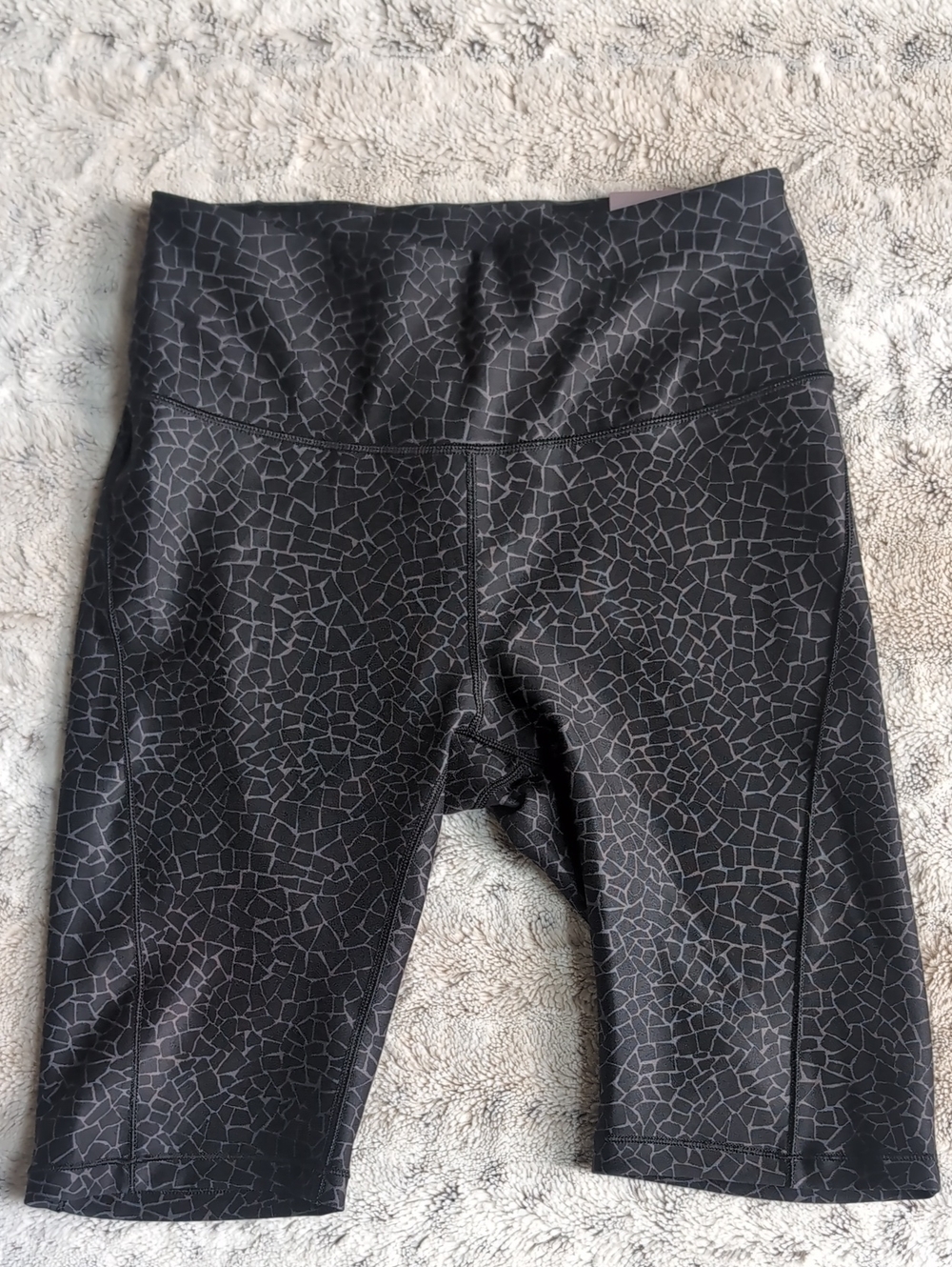 Calia Mosaic High Rise Bike Shorts